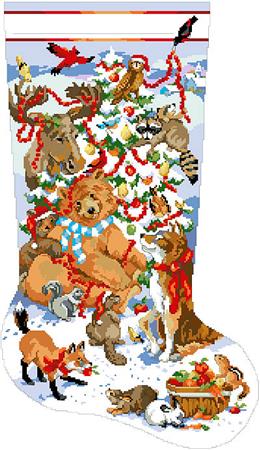 A Wildlife Christmas Stocking